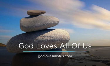 GodLovesAllOfUs.com - Creative brandable domain for sale